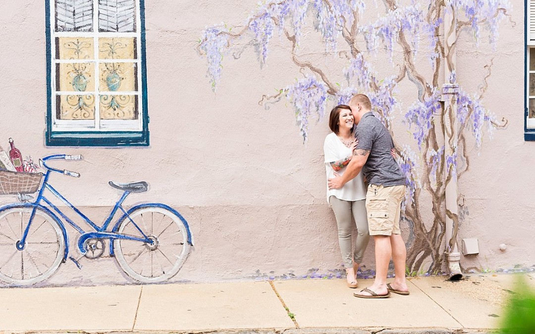Lizzy & Mike’s Couple Session Cornhill Street | Downtown Annapolis, MD