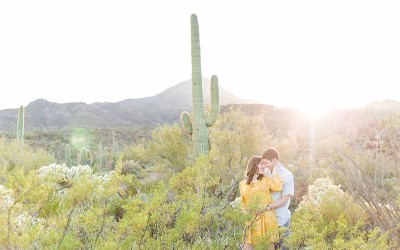 Jenny & Trevor El Camino Del Cerro Trailhead | Tucson, Arizona